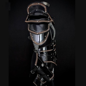 Conjunto de Armadura de Fantasía, Latón Plateado y Malla de Vidrio, Artesanía Soldada, Forma Irregular, Imitación Antigua Moderna - Product Image 2
