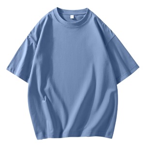 T-shirt Homme Oversize Cropped en Coton Lourd 100% Anti-Plis avec Logo Graphique Personnalisé Style Streetwear Coupe Ample - Product Image 5