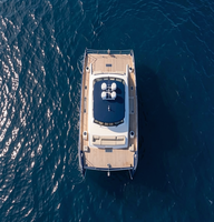 Yacht sportif en aluminium soudé sur mesure de 13 m, moteur hors-bord de 300 CV, télécommande, pêche, transport, patrouille, divertissement
