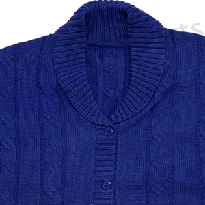 เสื้อสเวตเตอร์ถักแคชเมียร์ถักแบบหนาแฟชั่นสไตล์นักศึกษาคาร์ดิแกนถักทรงหลวมสำหรับฤดูใบไม้ร่วงฤดูหนาว - Product Image 2