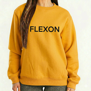Sweat-shirt oversize pour femme, pull décontracté en molleton de coton doux, col rond, manches longues, chaud pour l'hiver, style streetwear tendance - Product Image 1