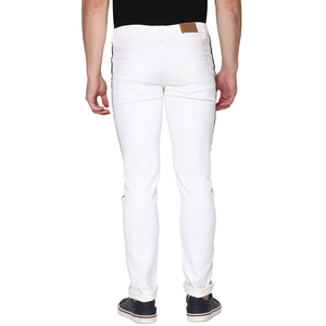 <b>White</b> Straight <b>Men</b> Jeans Pants Lightweight Breathable Denim <b>Trousers</b> Casual Streetwear - Product Image 3