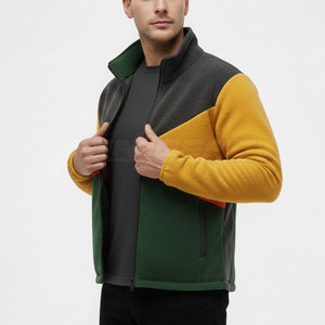 Veste polaire au design classique, matière douce, coupe confortable, idéale pour une utilisation décontractée et en plein air, veste polaire d'hiver - Product Image 4