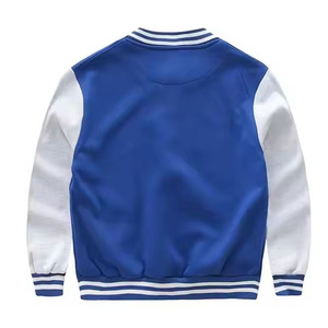 College Baseball jacket for <b>men</b> Factory Wholesale High Quality Custom Embroidery Letterman Winter Varsity Jackets 100% Cotton - Product Image 3