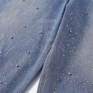 Wholesale Price Women Rhinestone <b>Pant</b> Stretch Fabric Women Rhinestone <b>Pant</b> Elegant Style Women Rhinestone <b>Pant</b> - Product Image 5