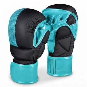 Guantes de Boxeo Personalizados SULTAN BOXING MA7 MMA, de Piel Sintética PU, Transpirables, Cómodos, con Agarre Elástico, de Medio Dedo, Unisex, para Entrenamiento - Product Image 2