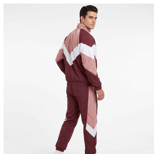Ensemble de veste de sport pour homme, coupe-vent vintage imperméable à fermeture éclair, impression par sublimation personnalisée, streetwear - Product Image 3