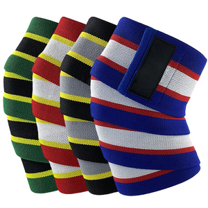 Bandes de protection pour les genoux durables, de haute qualité, respirantes, écologiques, unisexes, réglables, personnalisées pour l'entraînement de musculation - Product Image 5