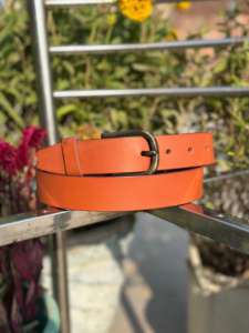 Ceinture en fer à boucle artisanale de haute qualité pour hommes, idéale pour les tenues de bureau formelles, avec un savoir-faire de qualité supérieure - Product Image 3