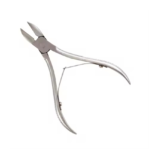 Pince à cuticules en acier inoxydable courbée, coupe-cuticules, pince à peaux mortes, ciseaux, pince de précision pour les doigts - Product Image 2