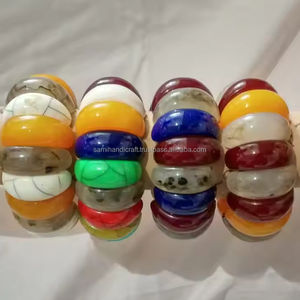 D-Design Brazalete de moda de resina para meditación Yoga Práctica espiritual-para mejora espiritual - Product Image 1