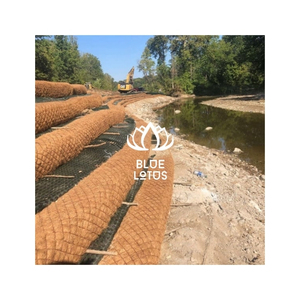 Rollo de Fibra de Coco de Alta Calidad para Protección de Riberas y Soporte de Taludes con Núcleo de Fibra de Coco Resistente y Estructura Confiable - Product Image 1