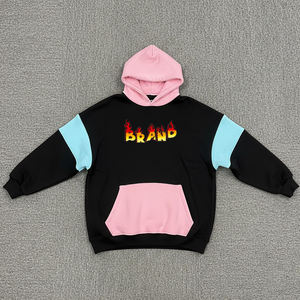 เสื้อฮู้ดดี้ผู้หญิงคุณภาพพรีเมียม ปี 2026 หลายสี แบบสวมหัว ปรับแต่งผ้าได้ หนาแน่นพิเศษ ทรงหลวมไหล่ตก ไซส์พลัส - Product Image 1