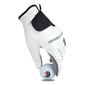 Vantrex Industries Premium Cabretta Leather Golf Glove Unisex Breathable Anti-Slip Custom Pull-On Closure Adjustable Wrist <b>Strap</b> - Product Image 4