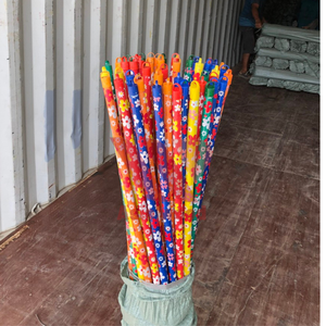 Balai en bois de vente chaude avec poignée de manteau en PVC DESIGN FLOWER Bon prix Usine directe Vadrouilles et pelles à poussière - Product Image 6