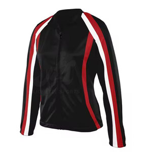 Traje de calentamiento ligero para animadoras, tela elástica, ajuste cómodo para práctica y entrenamiento en equipo. - Product Image 2