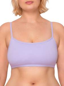 Bralette Calm Harmony para Mujer, Material de Alta Elasticidad, Contorno Suave, Soporte Equilibrado, Transpirable, Agradable al Tacto, Tejido de Punto - Product Image 4