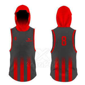 Tissu respirant en polyester écologique extensible et doux, coutures durables, uniforme 7V7 personnalisable pour des séances d'entraînement intenses - Product Image 4