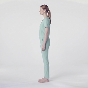 Ensembles de blouses et pantalons médicaux pour femmes, uniformes d'infirmière d'hôpital, vêtements de travail pour le personnel de santé - Product Image 2