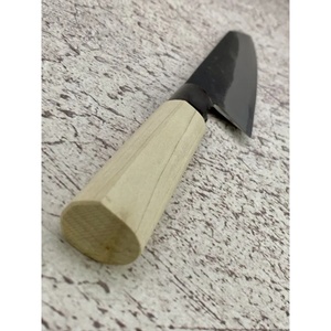 มีดเชฟเหล็กกล้าคาร์บอนทำมือ Jexmoo ขนาด 8 นิ้ว ความหนา 3.0 มม. ด้ามไม้ พร้อมกล่องเก็บรักษาความแห้ง เป็นของขวัญ - Product Image 4