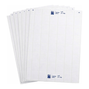 Étiquettes en tissu nylon autocollantes Brady LaserTab pour équipements industriels et de laboratoire - Product Image 1