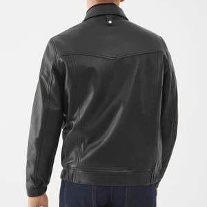 Chaqueta de Cuero para Hombre al Por Mayor, Fabricada en Pakistán, con Estampado de Dibujos Animados, Logotipo Frontal Personalizable, Estilo Urbano, Alta Calidad - Product Image 4