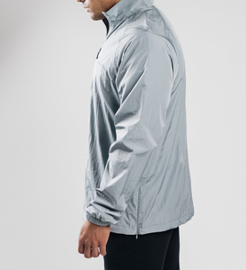 Vestes coupe-vent légères à fermeture éclair intégrale pour hommes - Product Image 2
