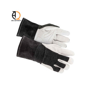 ถุงมือเชื่อม ถุงมือหนังป้องกันความร้อน ถุงมือนิรภัย - Product Image 4