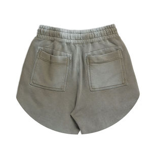 Shorts de Color Liso con Lavado Ácido, Ajustables, Nuevo Diseño Personalizado, Hechos en Pakistán, en Venta - Product Image 6