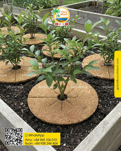 Manta de Fibra de Coco de 35 cm de la Mejor Calidad para Retención de Humedad, Control de Malezas y Decoración de Plantas por COCO HITECH - Product Image 6