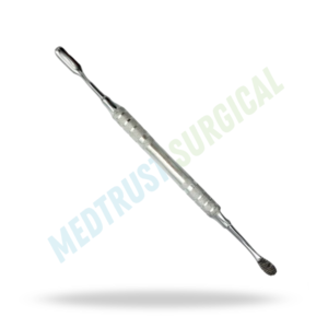 Lima de hueso de corte cruzado Miller Colburn 2X, instrumento quirúrgico ortopédico para modelado óseo - Product Image 4