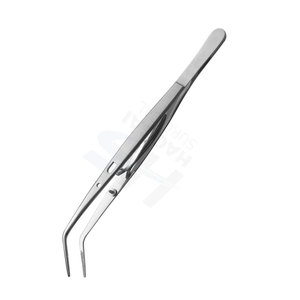 Stainless Steel Wholesale <b>Cheap</b> Price Perry Tweezers Manual Dental Dressing Cotton Holding Surgical Tool Laboratory Tweezers - Product Image 2