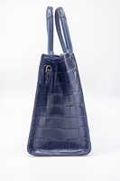 Sac à main en cuir de crocodile véritable personnalisé, vente chaude, pour homme et femme, bandoulière unique, taille L32xW14xH24.5cm, sacs en cuir élégants