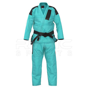Combinaison de Jiu-Jitsu Brésilien sur mesure, résistante aux déchirures, fabriquée au Pakistan, tissu professionnel pour l'entraînement aux arts martiaux. - Product Image 6