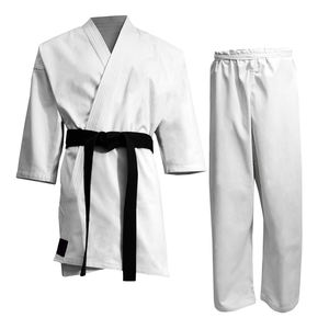 Kimono de Artes Marciales de Alta Calidad, 100% Algodón Elástico, Uniforme de Karate con Logotipo Frontal, Ligero, para Hombre - Product Image 3