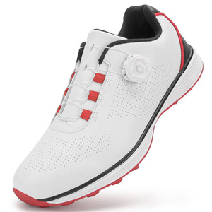 Chaussures de cricket printemps-été pour hommes, respirantes, à crampons, antidérapantes, à bouton, baskets décontractées d'extérieur, semelle extérieure en caoutchouc, coton - Product Image 5