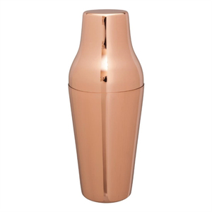 Coctelera Francesa de Cobre Antiguo, Coctelera Parisina de Acero Inoxidable para Proveedores Mayoristas, Logotipo Personalizado - Product Image 1