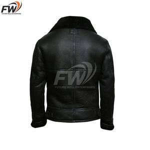 Chaquetas de Cuero Suave Estilo Urbano Personalizadas de Primera Calidad, Nuevas, al por Mayor, con Cierre y Revestimiento, Estilo Vintage para Invierno - Product Image 2