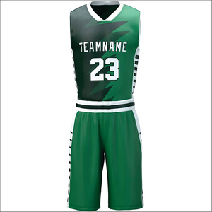 Conjunto de Uniforme de Baloncesto de Verano de Secado Rápido y Transpirable, 100% Poliéster, con Impresión de Logotipo Personalizado, MOQ Bajo - Product Image 2