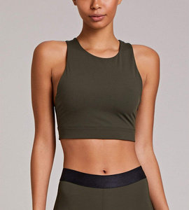 Sujetador deportivo de alto impacto con diseño cruzado en la espalda para mujer, de alta calidad, hecho a medida, para gimnasio y fitness, RTS Wholesale AI-SB-17 - Product Image 1