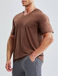 Camiseta de algodón lisa de lujo para hombre, estilo streetwear, cuello en V, hombros caídos, sin capucha. - Product Image 2