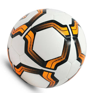 Balón de Fútbol de PU Blanco, Naranja y Negro, Impresión por Sublimación, Balón Deportivo para Todas las Estaciones, Uso en Exteriores, Entrenamiento - Product Image 3