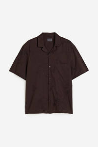 Camisa de Negocios de Manga Corta de Algodón de Nueva Tendencia, Cómoda, con Cuello Polo, Diseño con Bolsillo Frontal y Botones para Hombre - Product Image 4