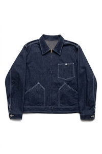 Blouson en jean personnalisé pour homme, délavé, patchwork, effet usé, multi-poches, fermeture éclair, streetwear, vente en gros B2B, OEM, noir, hiver, fermeture éclair frontale - Product Image 6