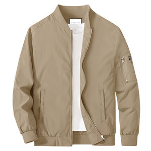 Blouson Bomber au Design Moderne avec Fermeture Éclair Intégrale, Doublure Thermique, Veste la Plus Vendue, Protection Contre les Intempéries, Respirante, Fournisseur en Gros - Product Image 3