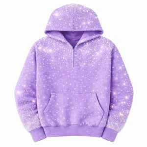 New Premium Sales Hoodie Streetwear Wholesale Hoodie <b>Rhinestone</b> Women Oversized Streetwear Hooded Sweatshirt Casual Winter - Product Image 2