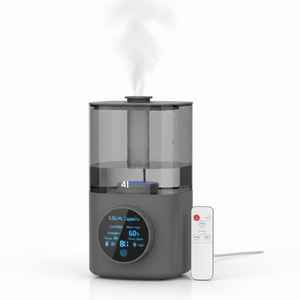 Humidificateur à brume froide ultra-silencieux pour un confort ultime, contrôle par application, fonction barre d'oxygène, grande capacité pour voiture et hôtel, air sain - Product Image 1