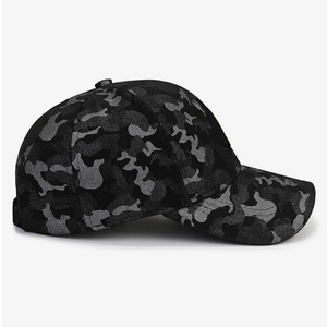 Customizable Baseball Cap Custom Design Embroidery Logo Men Baseball Cap Casual Soft Black Color Outdoor Athletic Sport Wear <b>Hat</b> - Product Image 2