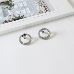Herrajes de Alta Calidad con Anillas de Aleación de Zinc para Gabinetes de Cocina y Baño Modernos, Tiradores de Cajones y Accesorios para Muebles - Product Image 2