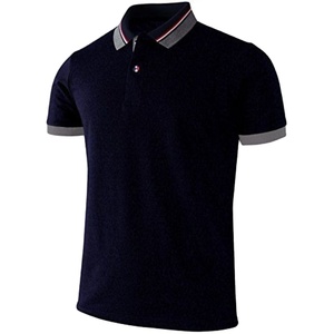 Oversized Cotton Heavyweight Men's Breathable Highly Casual Semi-Formal Short <b>Sleeve</b> Polo <b>T</b> <b>shirt</b> Available <b>Long</b> Wholesale Price - Product Image 1